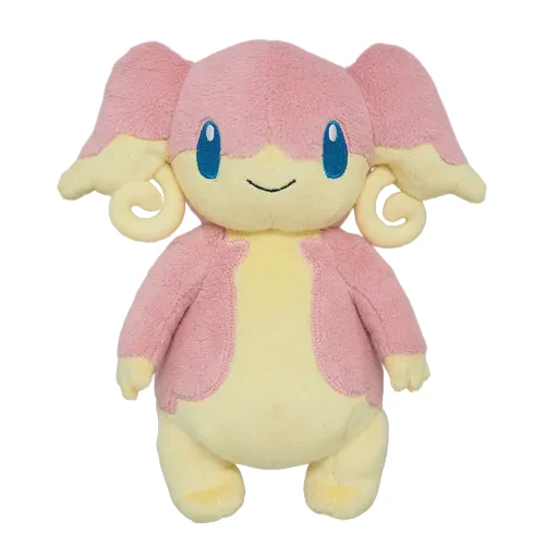 Sanei Pokemon All Star Collection PP46 Audino Plush, 8" - Image 2