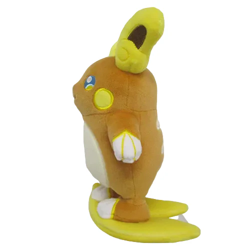 Sanei Pokemon All Star Collection PP60 Alolan Raichu Plush, 8" - Image 3