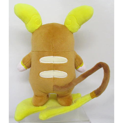 Sanei Pokemon All Star Collection PP60 Alolan Raichu Plush, 8" - Image 4