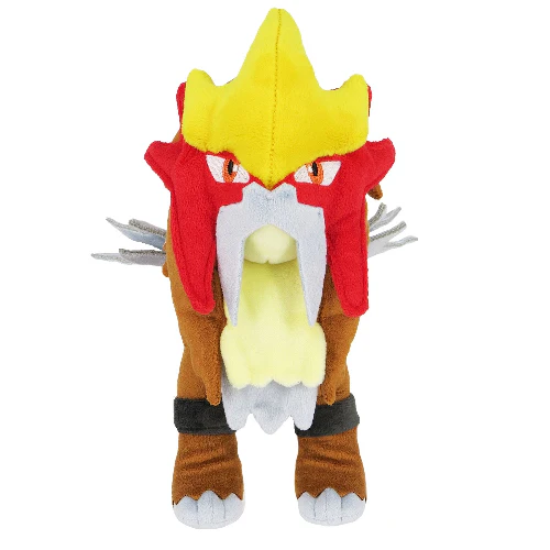 Sanei Pokemon All Star Collection PP63 Entei Plush, 9" - Image 2