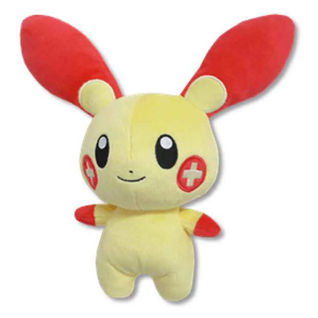 Sanei Pokemon All Star Collection PP69 Plusle Plush, 9"