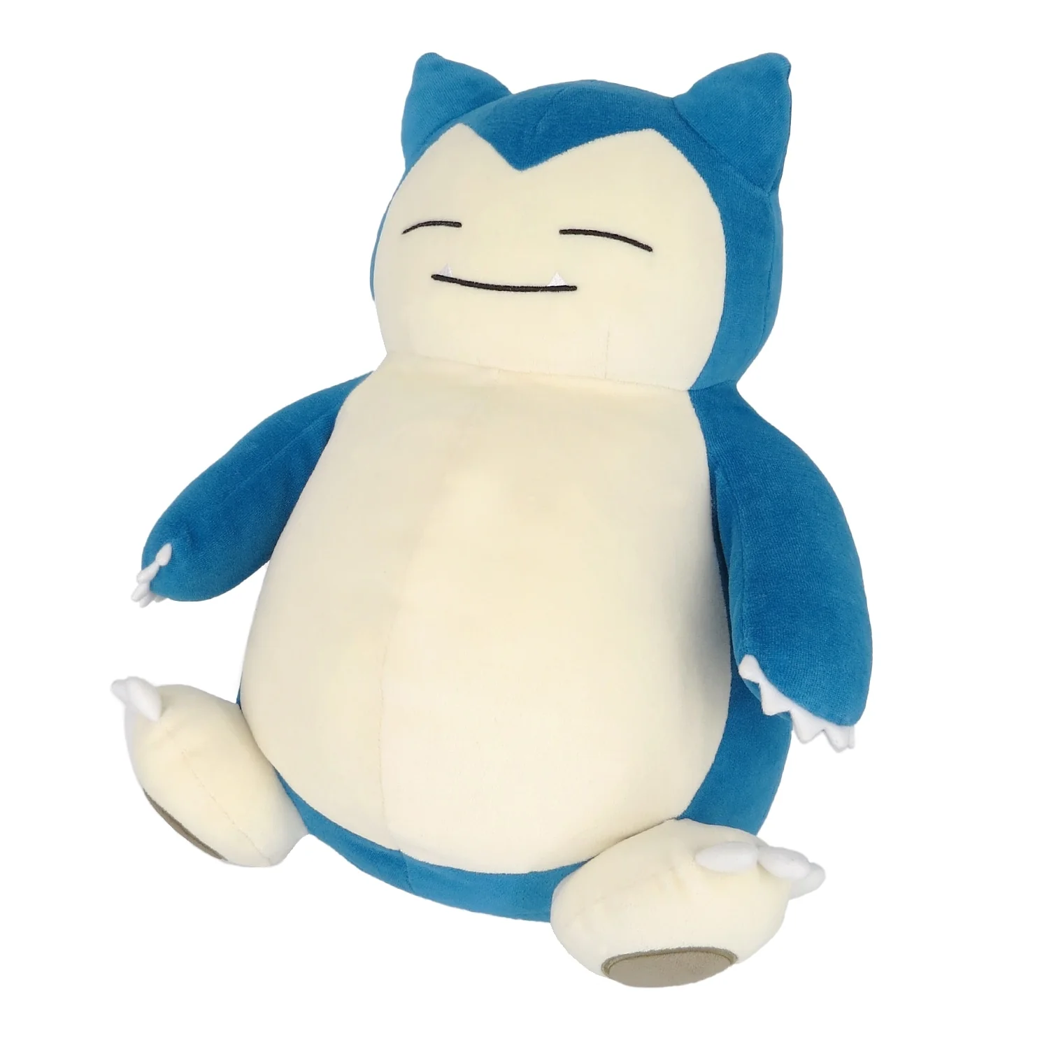 Sanei Pokemon All Star Collection PZ04 Mochifuwa Cushion Snorlax Plush, 15"