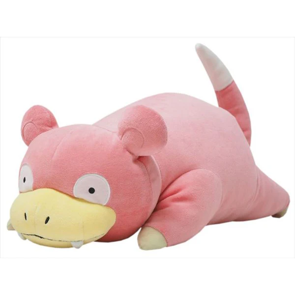 Sanei Pokemon All Star Collection PZ14 Mochifuwa Cushion Slowpoke Plush, 18"