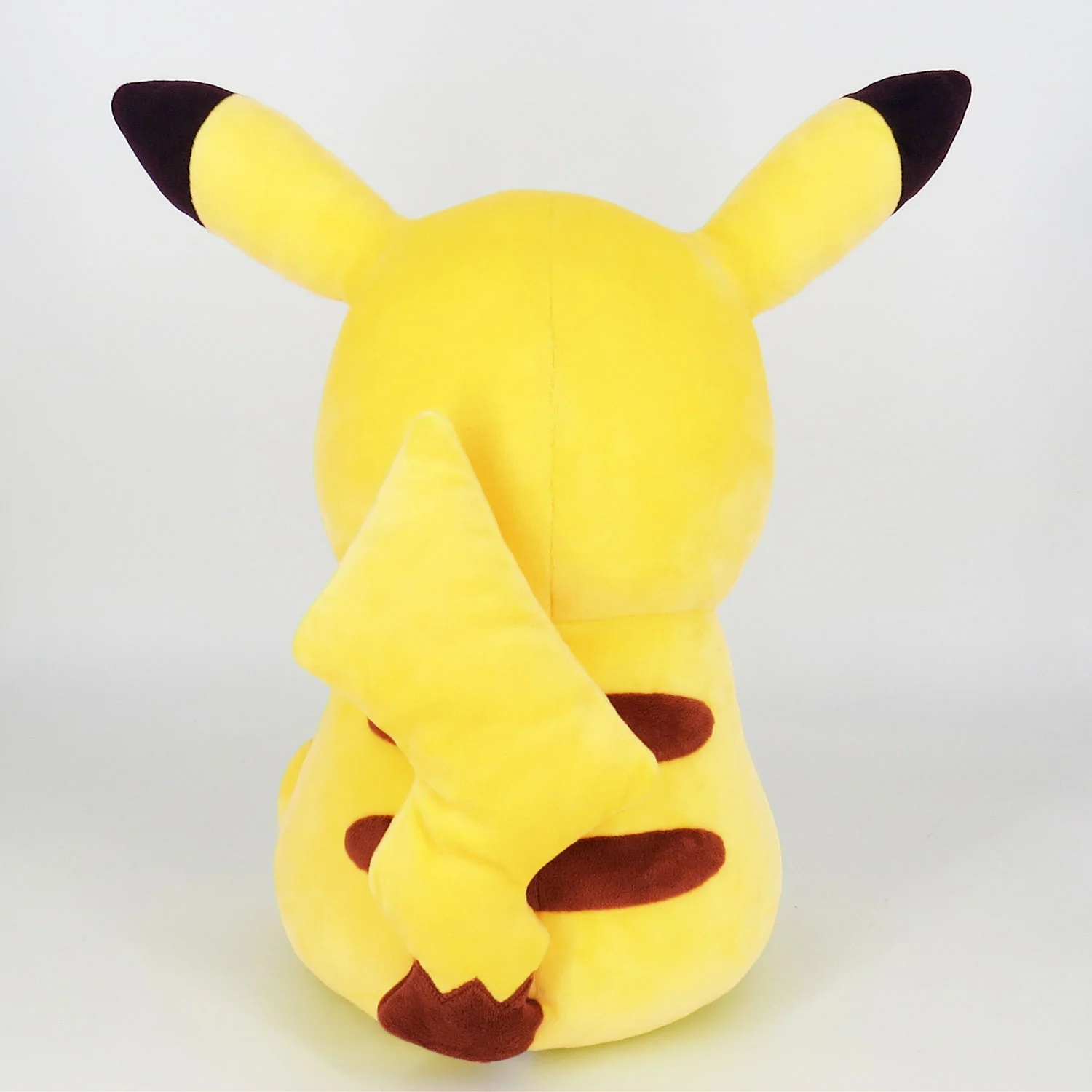 Sanei Pokemon All Star Collection PZ60 PoteHagu Cushion Pikachu Plush, 14" - Image 5