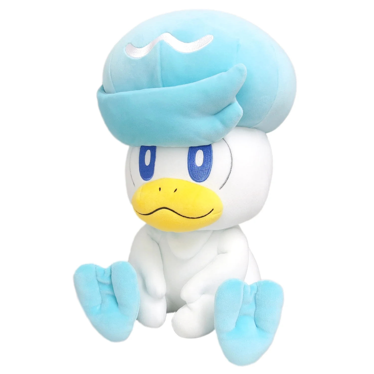 Sanei Pokemon All Star Collection PZ66 PoteHagu Cushion Quaxly Plush, 13" - Image 2