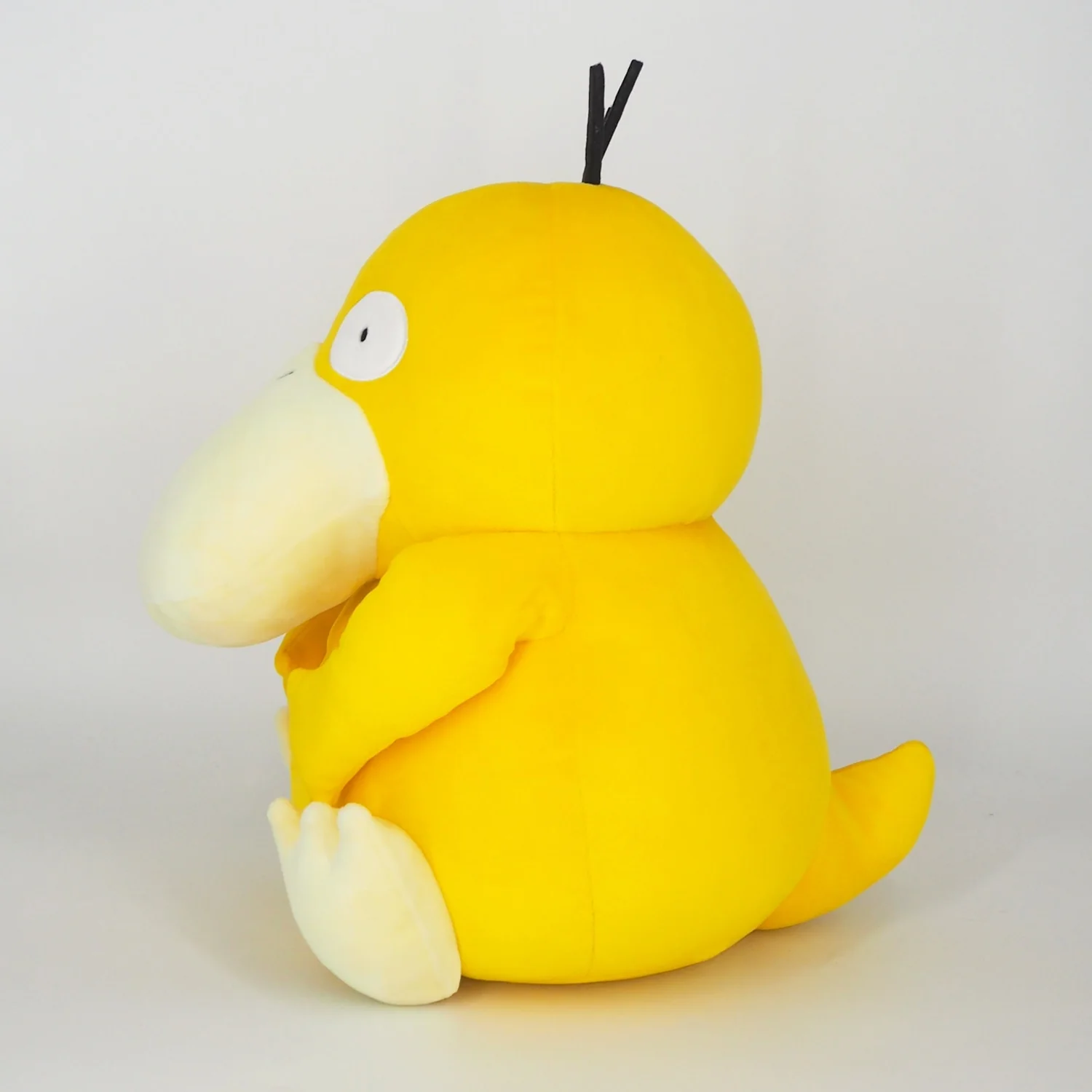 Sanei Pokemon All Star Collection PZ67 PoteHagu Cushion Psyduck Plush, 13" - Image 4