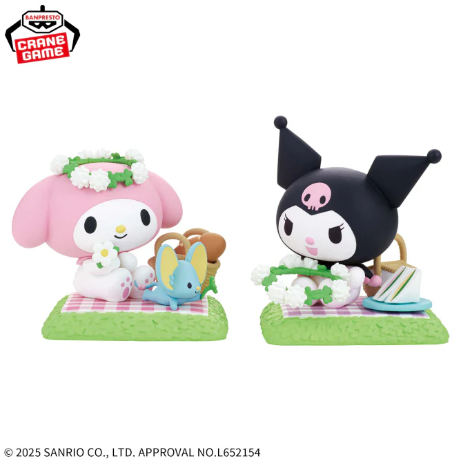 (Sold as Singles) Banpresto 2772704 Sanrio Characters Friendship Memories vol.2 - Kuromi Figure, 4.3" - Image 3