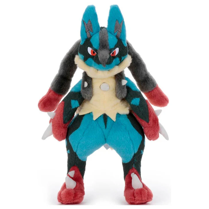 Takaratomy A.R.T.S I Choose You! Pokemon Get Plush Doll Mega Lucario, 10.5"