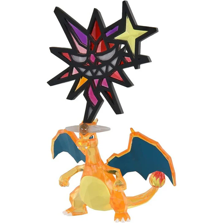 Takaratomy Pokemon Moncolle Dark Terastal Charizard Figure - Image 2