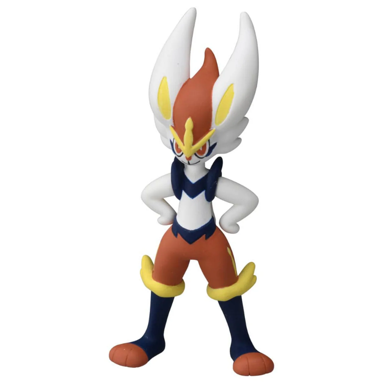Takaratomy Pokemon Moncolle Monster Collection MS-35 Cinderace Figure - Image 2