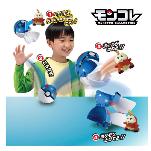 Takaratomy Pokemon Moncolle Pokedelze Fuecoco (Super Ball) Figure - Image 6