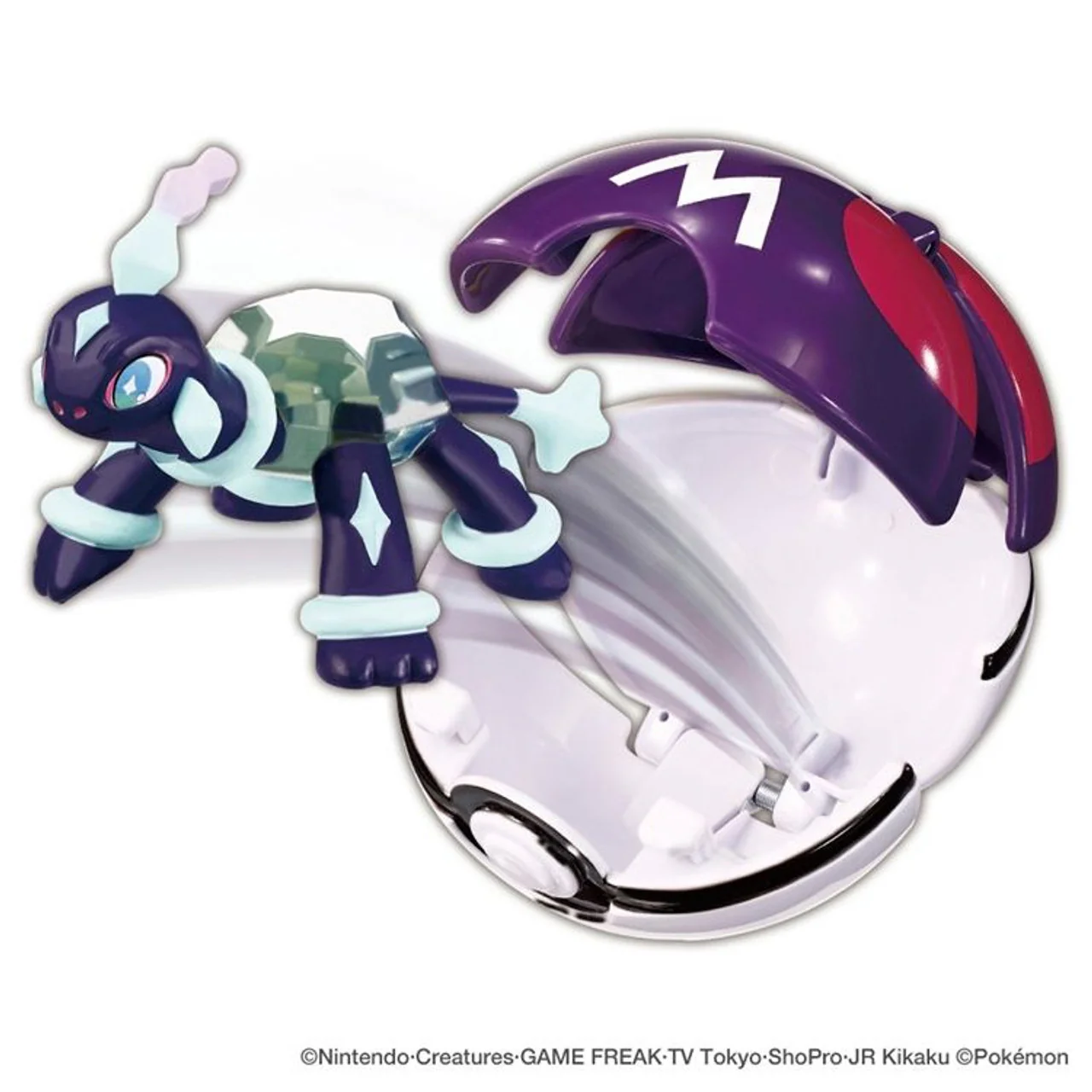 Takaratomy Pokemon Moncolle Pokedelze Terapagoss Normal (Master Ball) Figure - Image 2