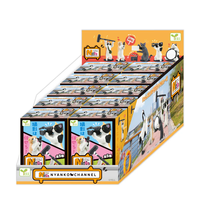 Yell Film Crew Cats Blind Box Asst (Box of 10) YL7566 - Image 3