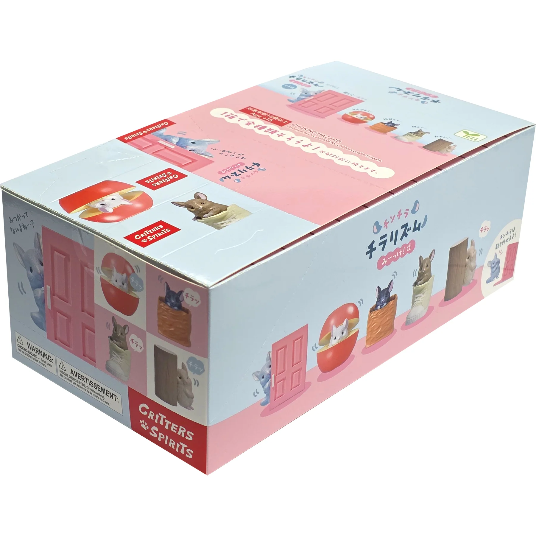 Yell Hide and Seek Chincilla Blind Box Asst (Box of 10) YL8870