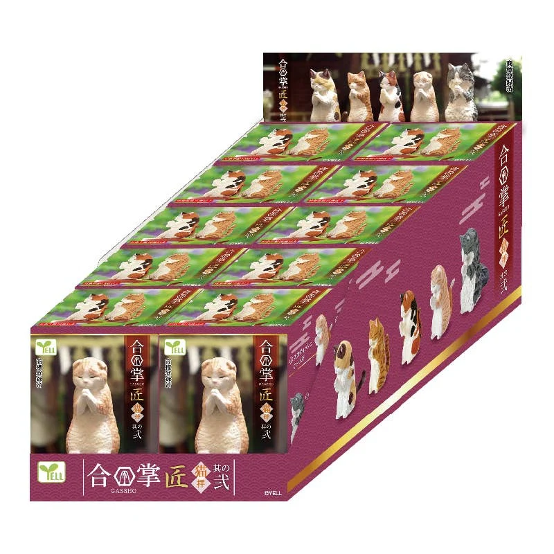 Yell Wishing Prayer Cats Vol. 2 Blind Box Asst (Box Of 10) YL7962 - Image 2