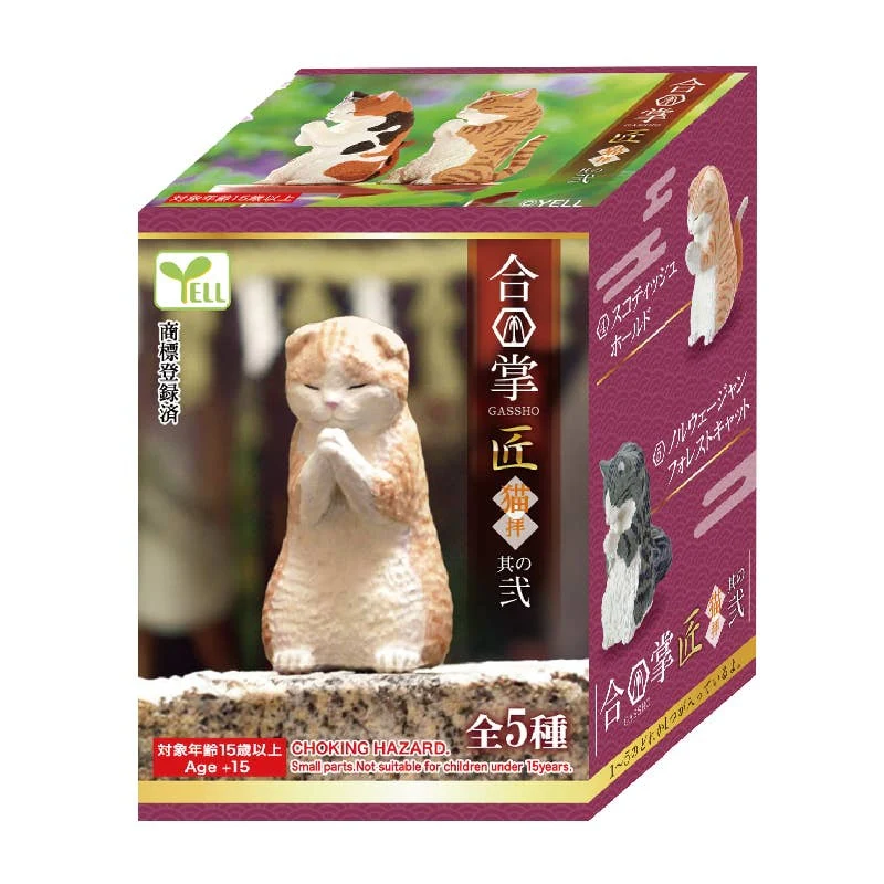 Yell Wishing Prayer Cats Vol. 2 Blind Box Asst (Box Of 10) YL7962 - Image 3